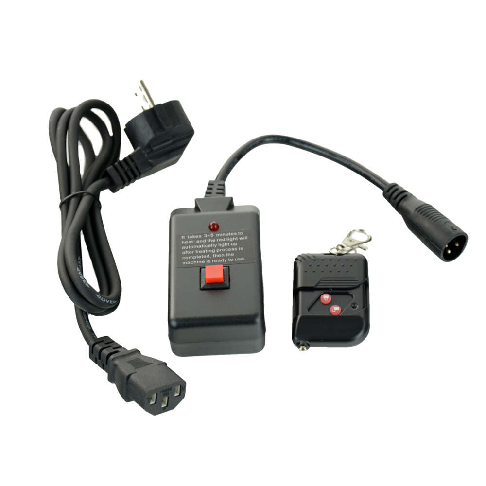 Firefog Hornet 400LED fog machine 400 W LED-valolla ja 2 kaukosäätimellä, musta