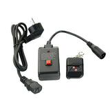 Firefog Hornet 400LED fog machine 400 W LED-valolla ja 2 kaukosäätimellä, musta