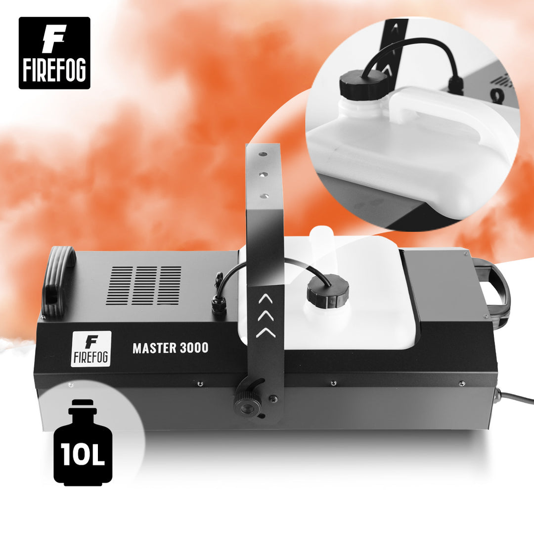Firefog Master 3000 DMX -fog machine -paketti
