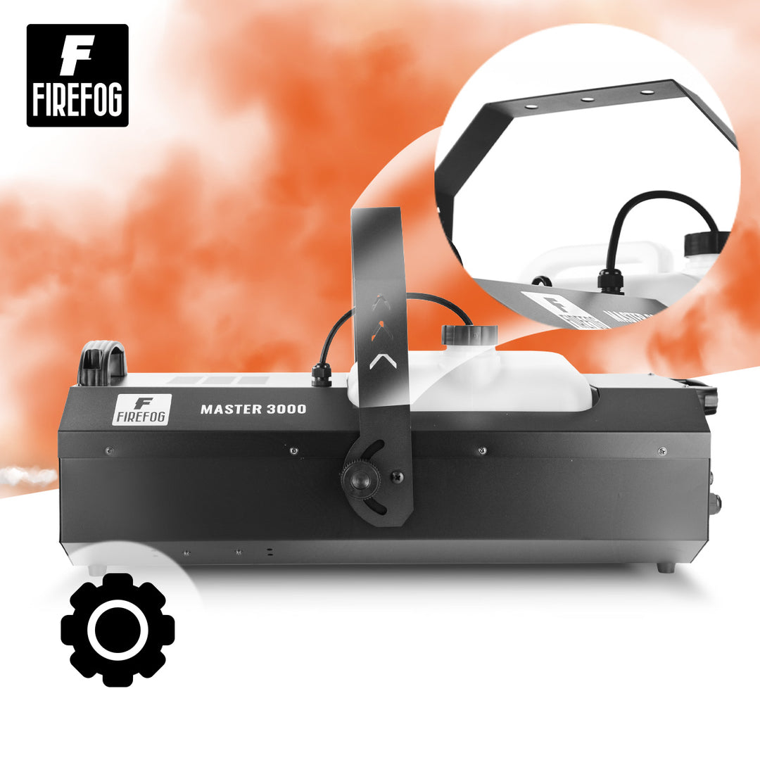 Firefog Master 3000 DMX -fog machine -paketti