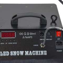 Firefog Snow 1500LED lumimasiinat 1500 W RGB LEDillä ja DMX:llä