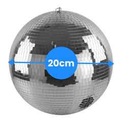 Speilipallosarja moottorilla ja spot-valolla (20 cm)