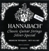 Hannabach Strings for classic guitar Serie 815 For 8/10 string guitar / medium tenion Silver special - Set 8-string medium (81508ZMT)