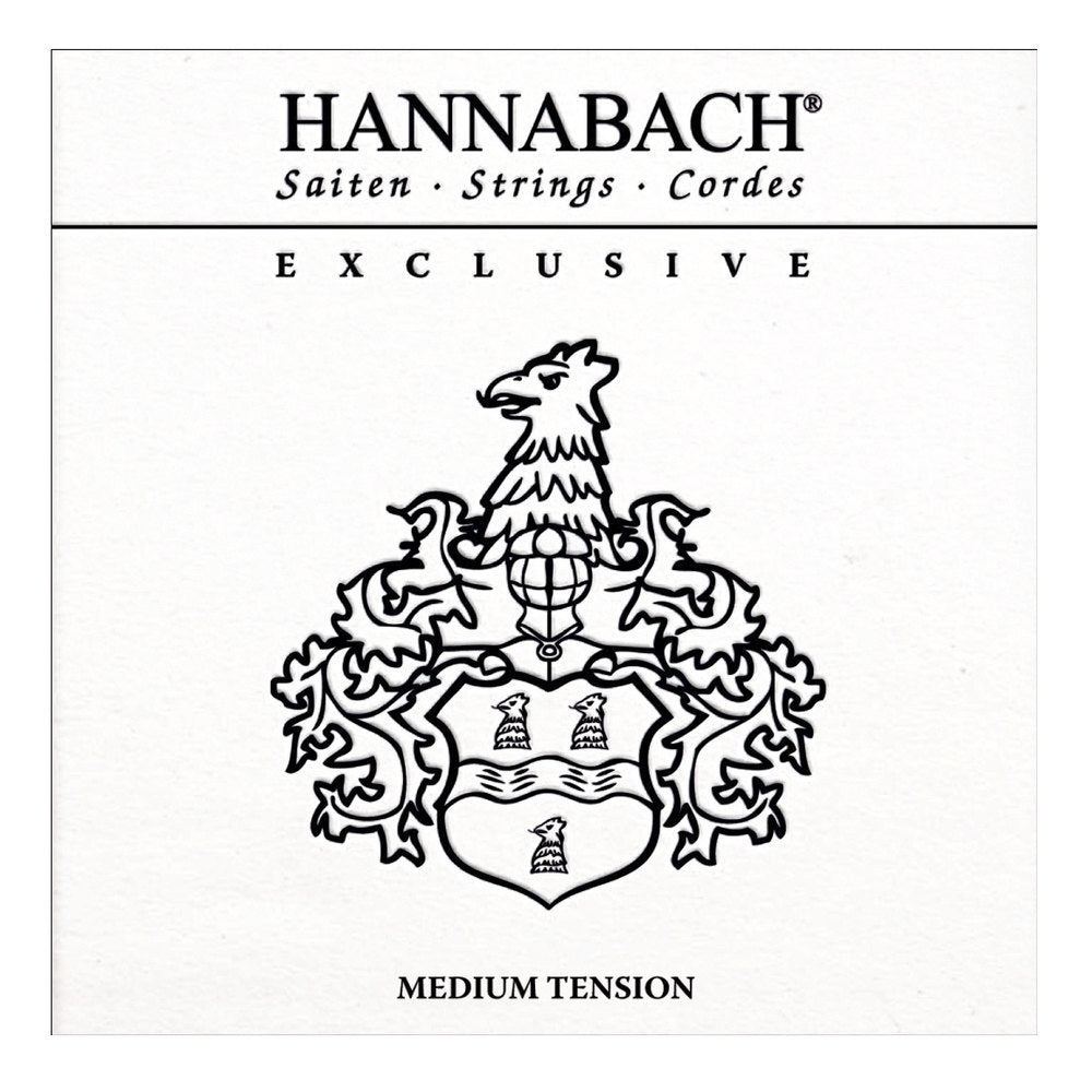 Hannabach Exclusive E6 bassokieli klassiselle kitaralle, medium tension
