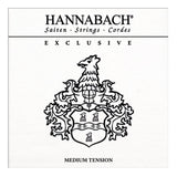 Hannabach Exclusive E6 bassokieli klassiselle kitaralle, medium tension