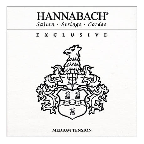 Hannabach Exclusive A5 -bassokieli klassiselle kitaralle, medium tension
