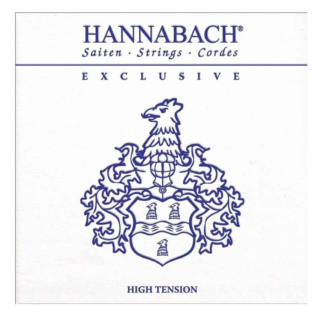 Hannabach Jouset klassiselle kitaralle Exclusive Serie High Tension - Set of 3 bass (EXCL7HT)