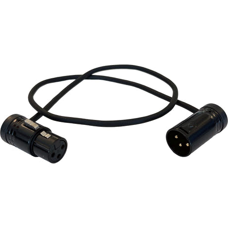 AMP XLR-Kulmamallinen Patch-kaapeli