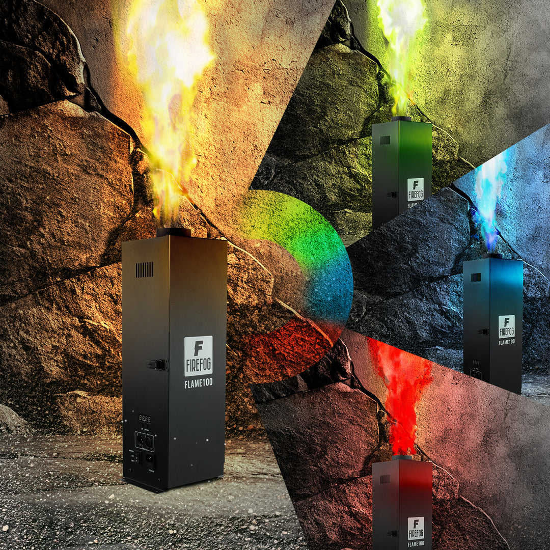 Firefog FLAME100 DMX-ohjattava liekkikone