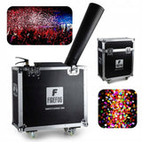 Firefog CANNON 1000+ CO2-konfettitykki case:ssa