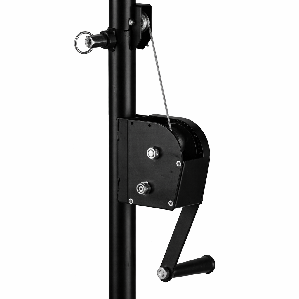 Hardman LS2 wind-up -valojalusta, 1,6–2,8 m, 50 kg