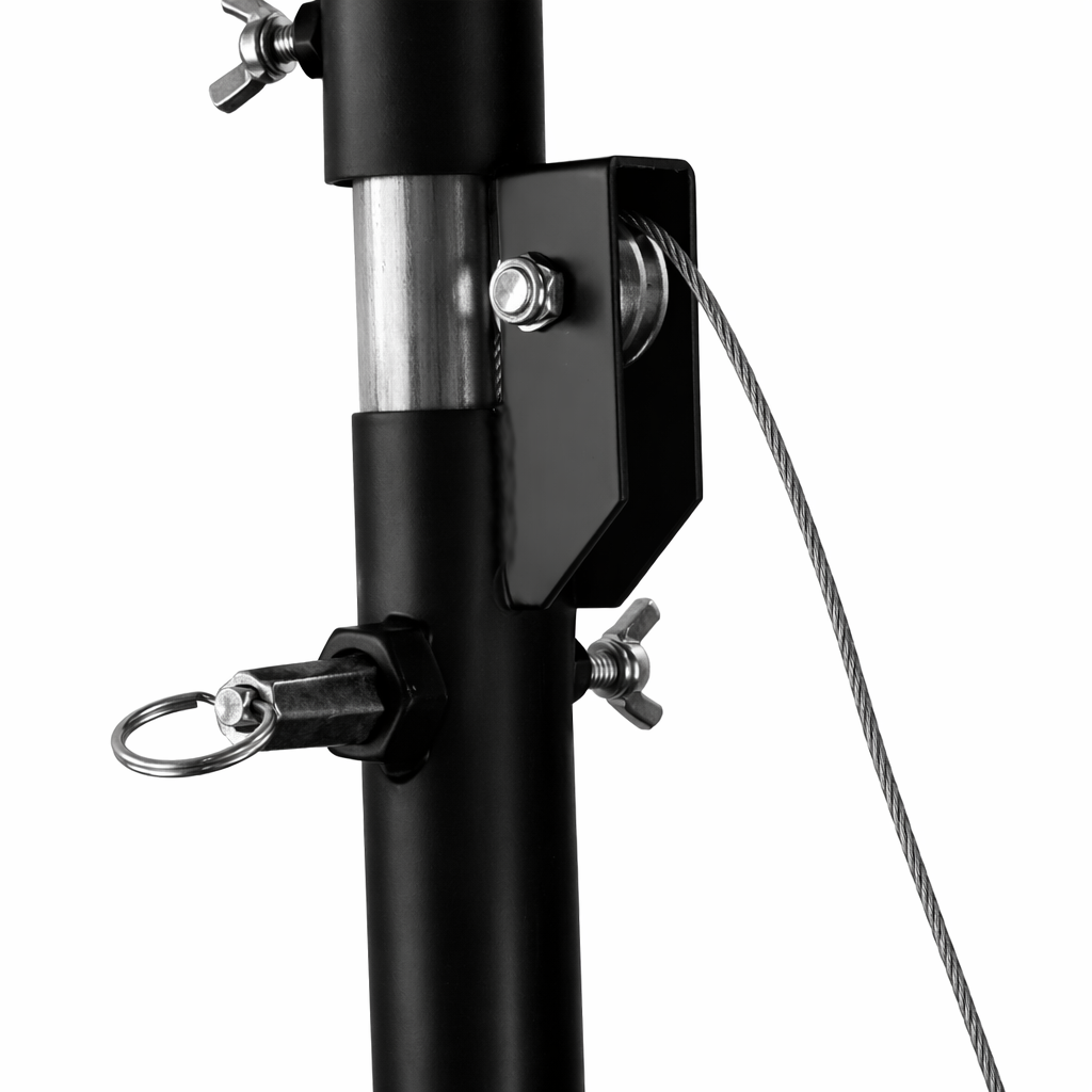 Hardman LS2 wind-up -valojalusta, 1,6–2,8 m, 50 kg