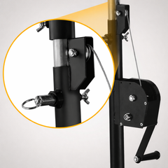 Hardman LS2 wind-up -valojalusta, 1,6–2,8 m, 50 kg