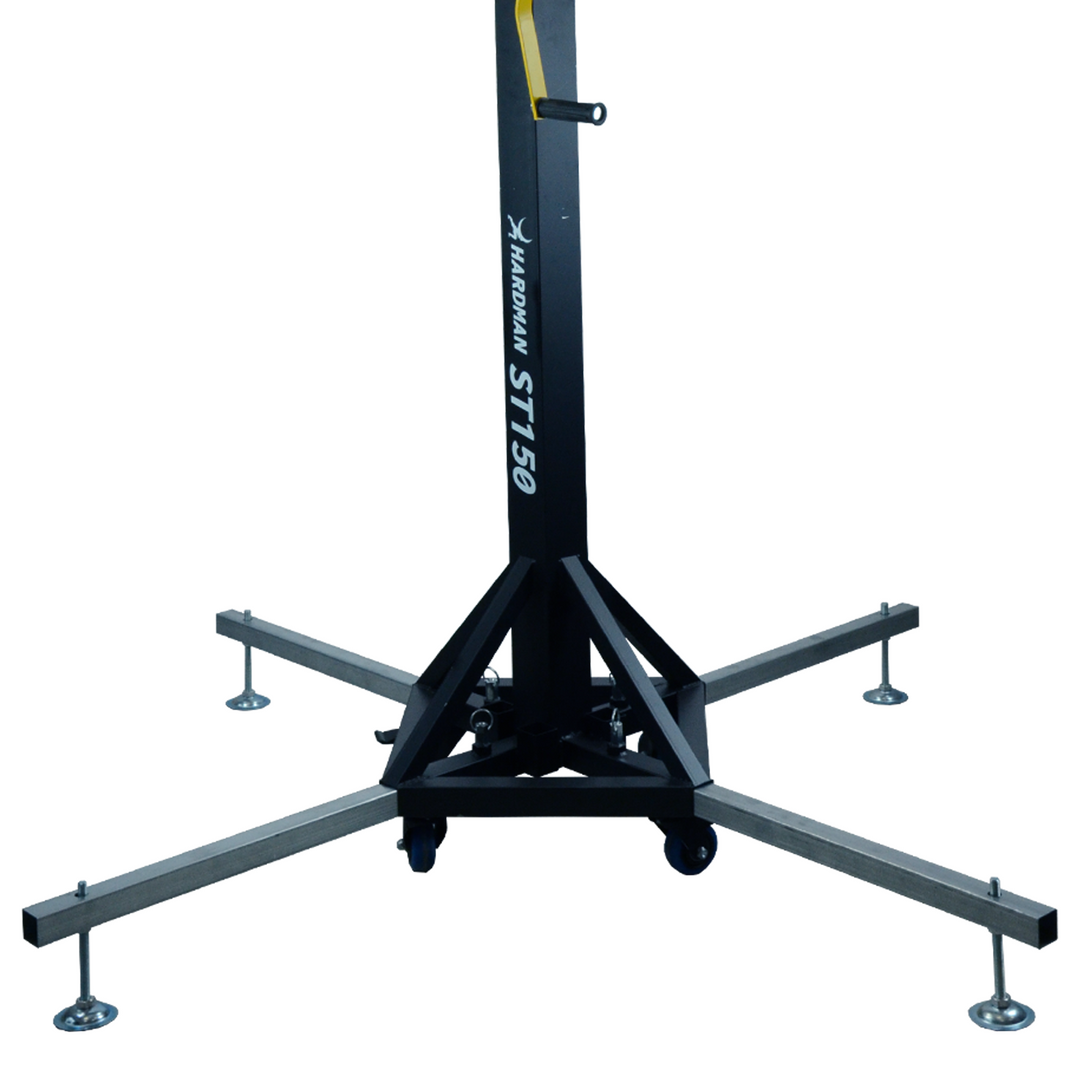 Hardman ST150 -lavatorni vinssillä, 1,75–4,3 m, 150 kg