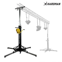 Hardman ST300 -lavatorni vinssillä, 2–5,5 m, 300 kg