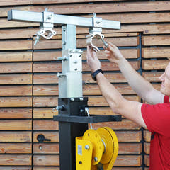 Hardman ST300 -lavatorni vinssillä, 2–5,5 m, 300 kg