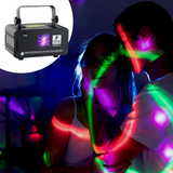 Firefog RGB-diskolaser 400 mW DMX:llä ja kaukosäätimellä
