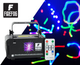 Firefog RGB-diskolaser 400 mW DMX:llä ja kaukosäätimellä