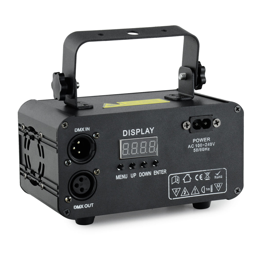 Firefog RGB-diskolaser 400 mW DMX:llä ja kaukosäätimellä