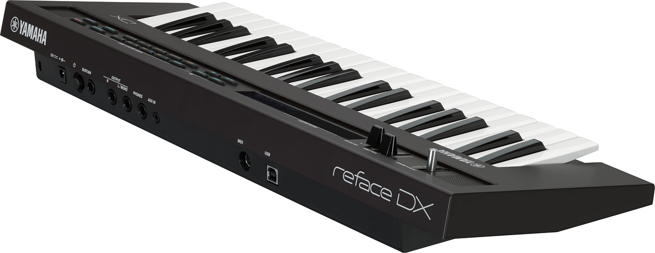 Yamaha Reface DX Synth Keyboard (musta)