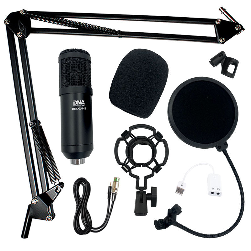 DNA DNC GAME XLR Kondensator Mikrotonit Kit
