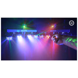 Light4Me T-Bar LED Par Derby Laser MultiBar