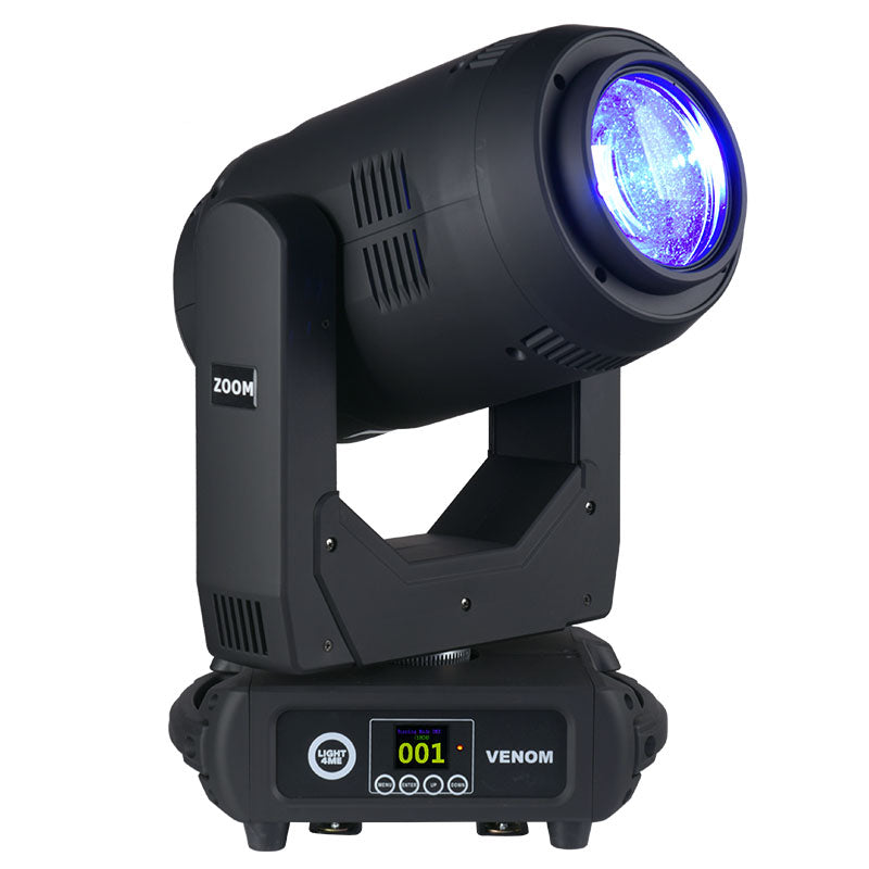 LIGHT4ME VENOM ZOOM 350 moving head LED-säde spotwash