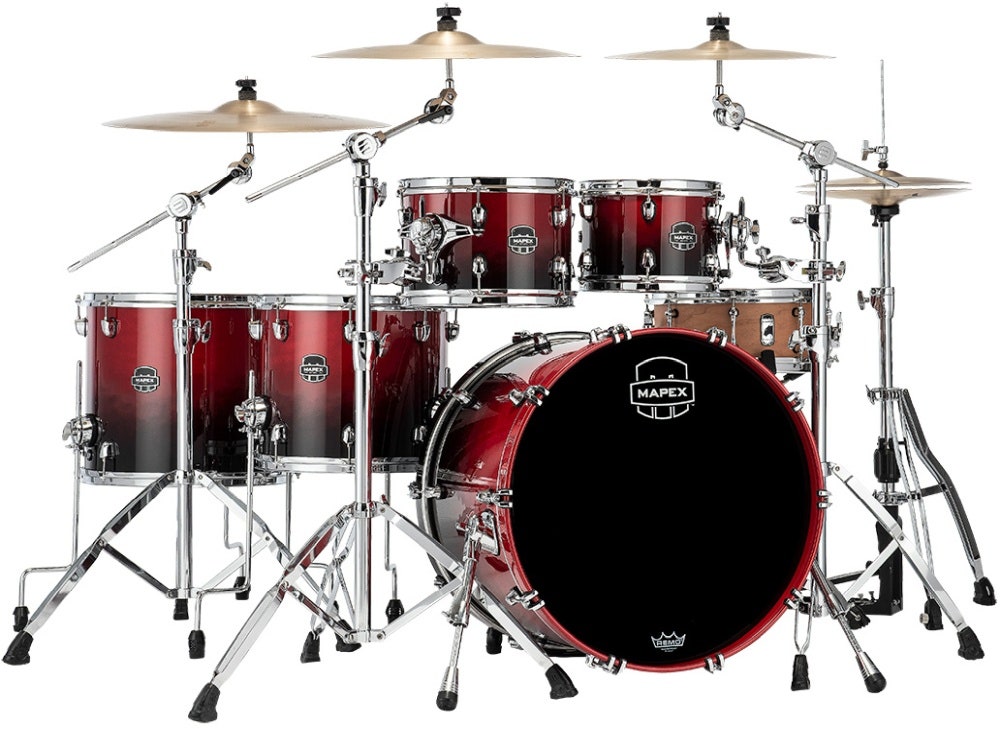 Mapex Saturn SR628XURQ - Scarlet-häivytys