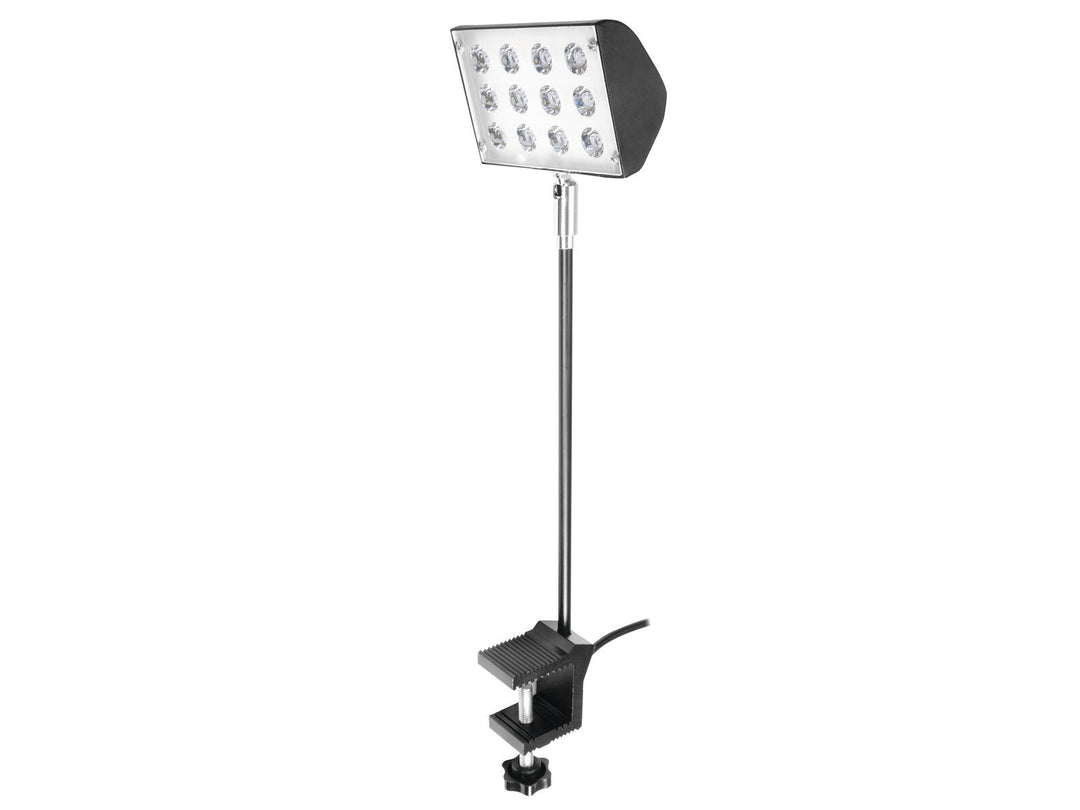 EUROLITE LED KKL-12 valonheitin 3200K musta