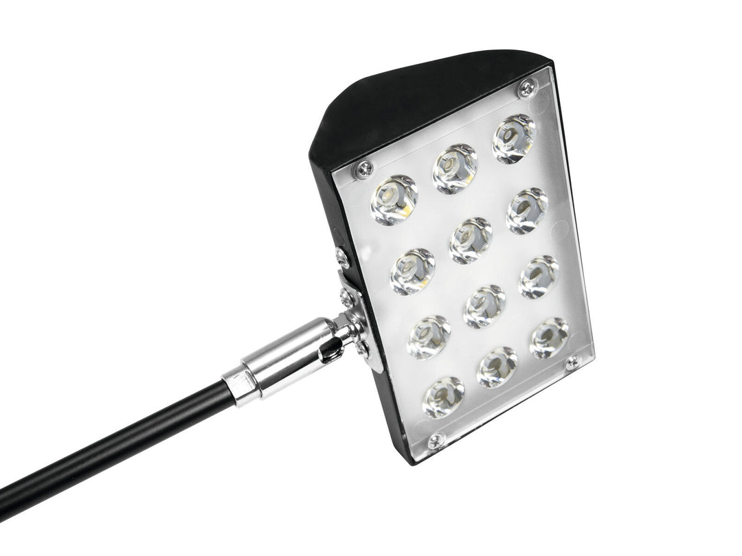 EUROLITE LED KKL-12 valonheitin 3200K musta