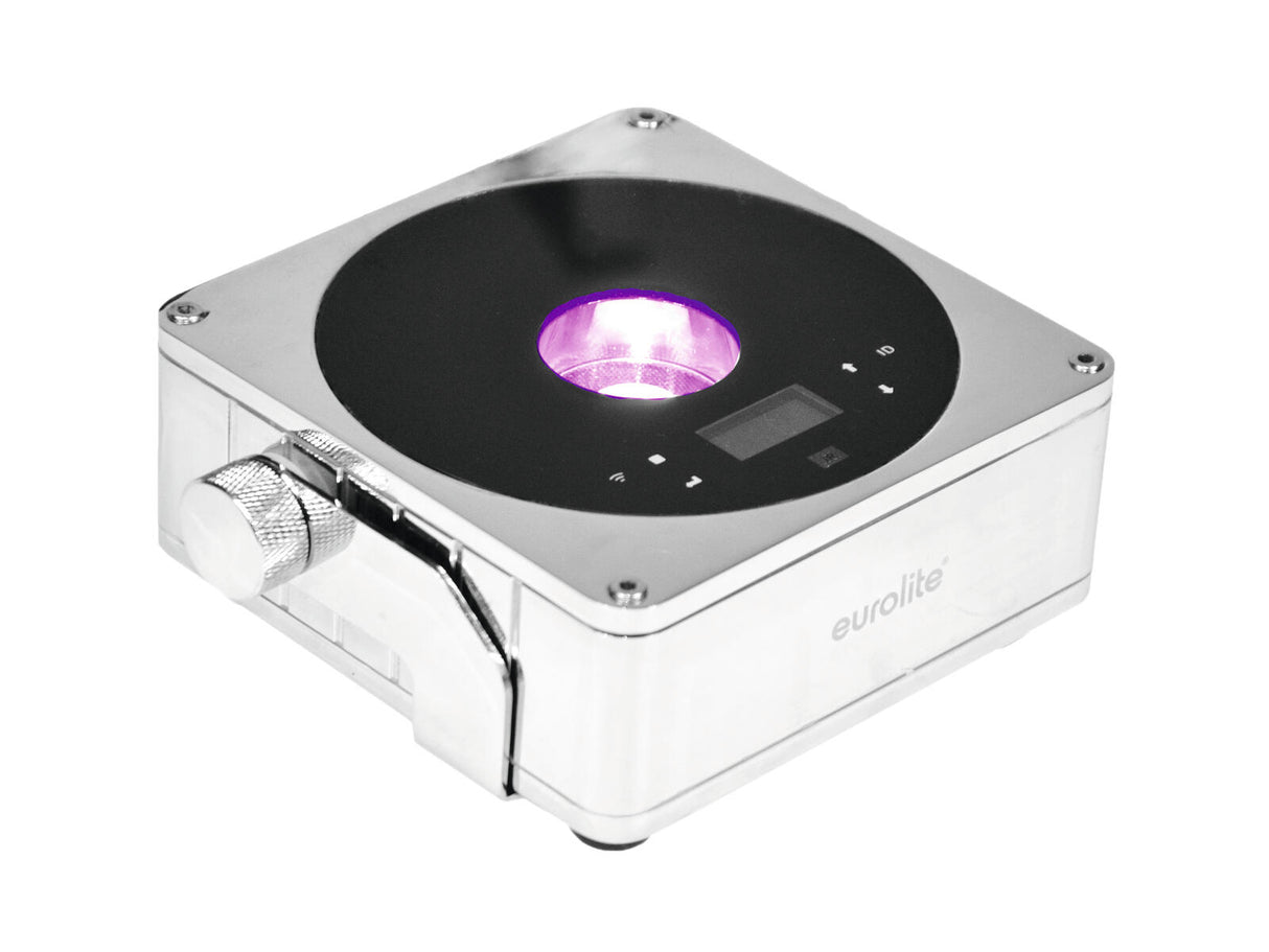 EUROLITE Set 4x AKKU IP Flat Light 1 chrome + Soft Bag + Charger