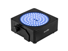 EUROLITE set 8x AKKU IP Flat Light SMD bk + Plastic case pyörillä