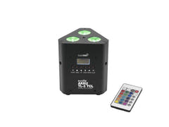 EUROLITE Set 6x AKKU TL-3 TCL Trusslight QuickDMX + laukku TDV-1