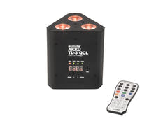EUROLITE AKKU TL-3 QCL RGB+UV trussvalo