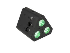EUROLITE AKKU TL-3 QCL RGB+UV trussvalo