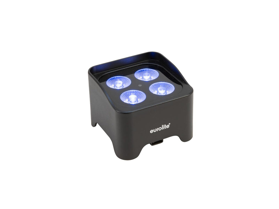 EUROLITE AKKU Mini UP-4 QCL -spottivalo MK2