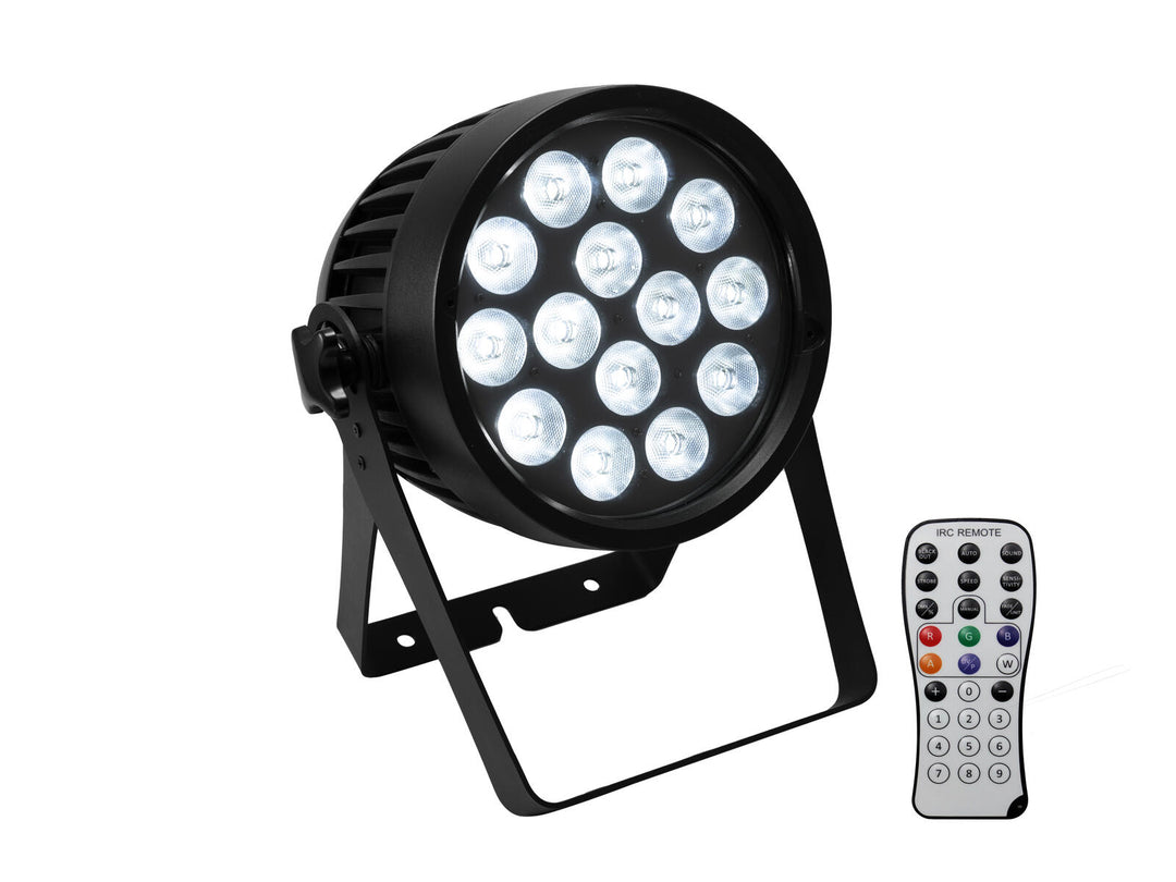 EUROLITE Setti 4x AKKU IP PAR 14 HCL QuickDMX + Flightcase