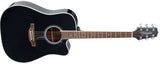 Takamine GD34CE-BLK Dreadnought-teräskielinen akustinen kitara