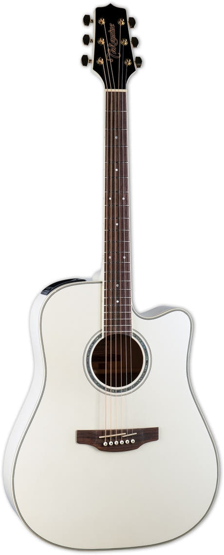Takamine GD37CE PW Helmi White
