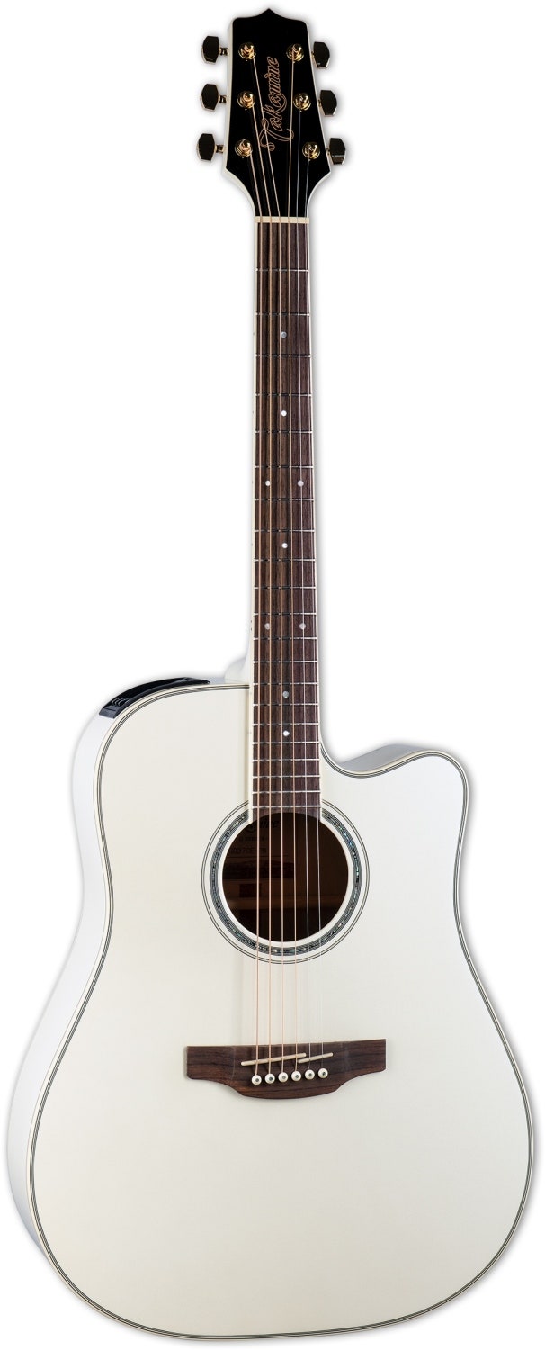 Takamine GD37CE PW Helmi White