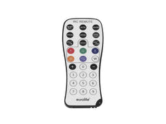 EUROLITE Set LED KLS-180 valkoinen + BS-2 EU -kaiutinjalustat valkoisina