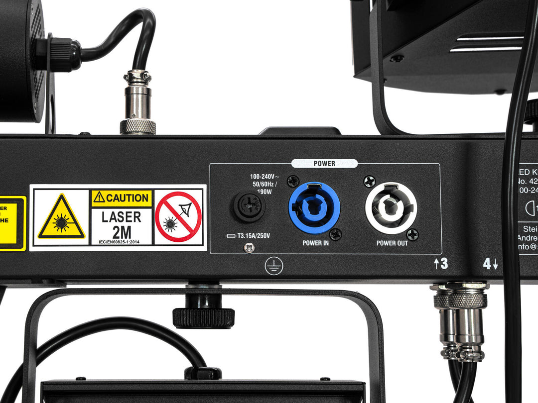 EUROLITE LED KLS MOVE FX kompakti Light-sarja AIR