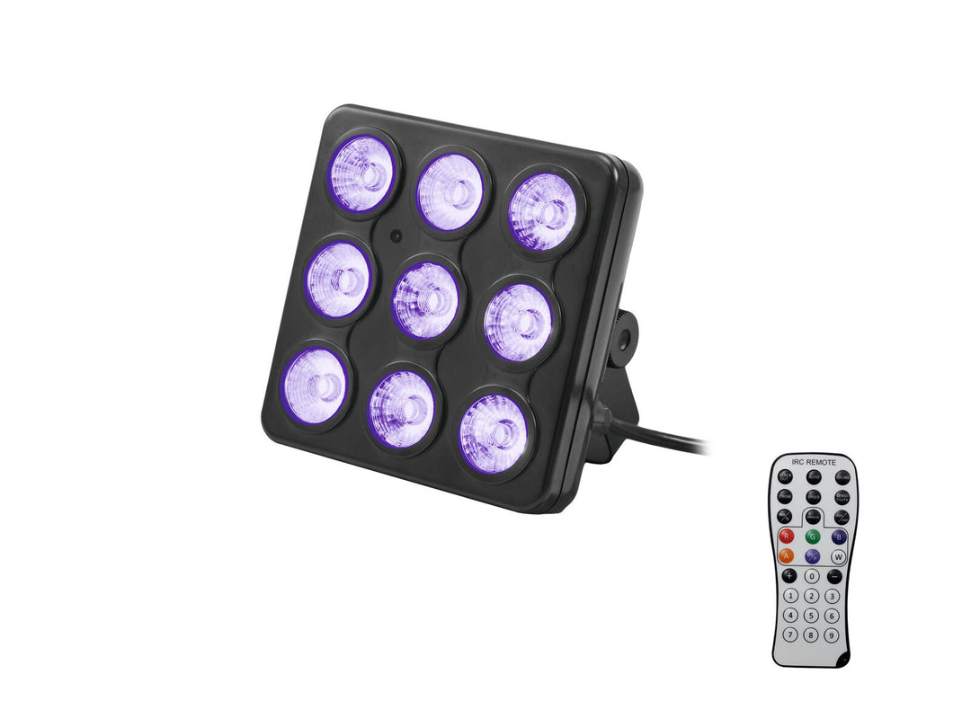 EUROLITE Setti 4x LED Party Panel RGB+UV + Soft Bag