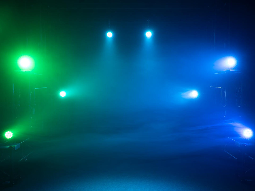 EUROLITE Set 4x LED PARty Spot Silent RGB/WW pehmeällä laukulla