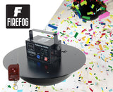 Firefog sähköinen 200 W:n konfettitykki DMX:llä ja kaukosäätimellä
