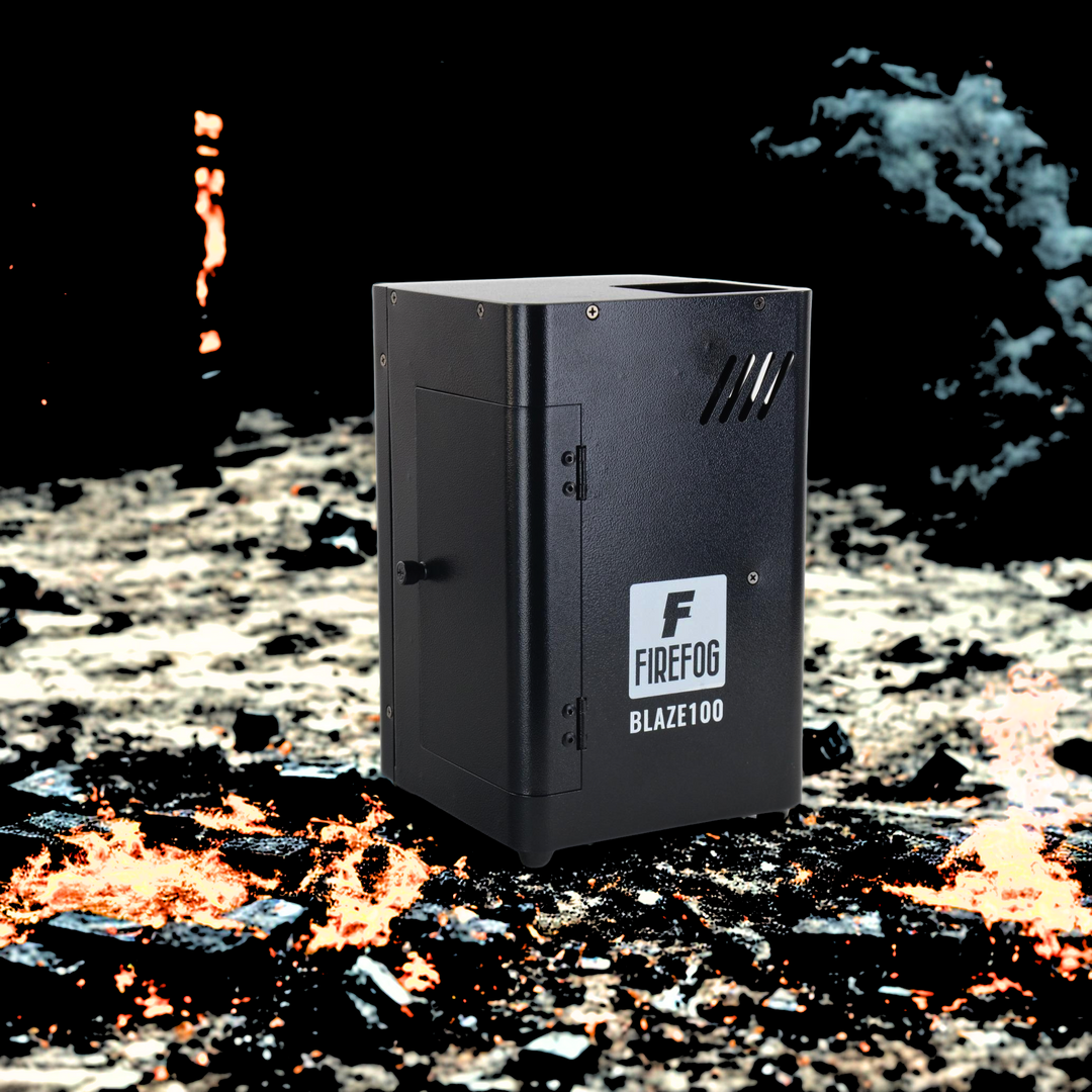 Firefog BLAZE100 liekkikone 200 W DMX:llä