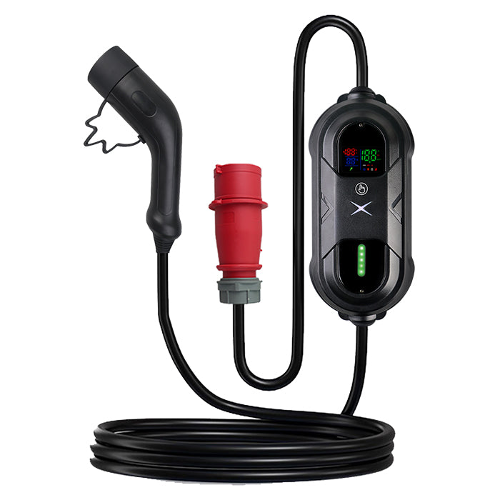 Avant-siirrettävä sähköauton laturi 11 kW/16 A CEE-liittimellä, 7 m
