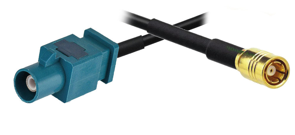 Fakra han til SMB hun Adapteri DAB:lle
