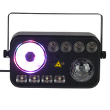 LIGHT4ME PARTY V multi-effekt LED-lys RGBW-UV 6