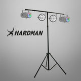 Hardman LS1 -valojalusta poikkitangolla, 1,6–2,8 m, 45 kg